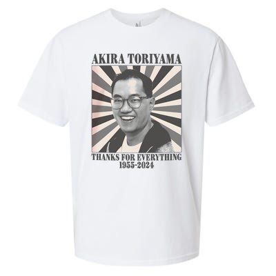 Akira Toriyama 1955 To 2024 Sueded Cloud Jersey T-Shirt