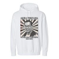 Akira Toriyama 1955 To 2024 Garment-Dyed Fleece Hoodie