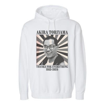 Akira Toriyama 1955 To 2024 Garment-Dyed Fleece Hoodie