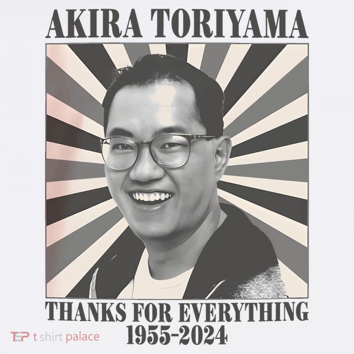 Akira Toriyama 1955 To 2024 T-Shirt