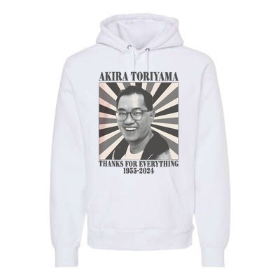 Akira Toriyama 1955 To 2024 Premium Hoodie