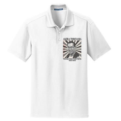 Akira Toriyama 1955 To 2024 Dry Zone Grid Polo