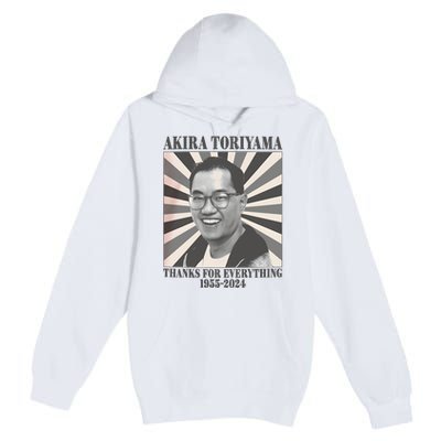 Akira Toriyama 1955 To 2024 Premium Pullover Hoodie