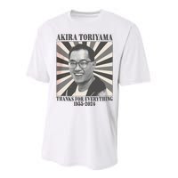 Akira Toriyama 1955 To 2024 Performance Sprint T-Shirt