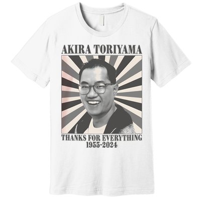 Akira Toriyama 1955 To 2024 Premium T-Shirt