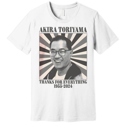 Akira Toriyama 1955 To 2024 Premium T-Shirt