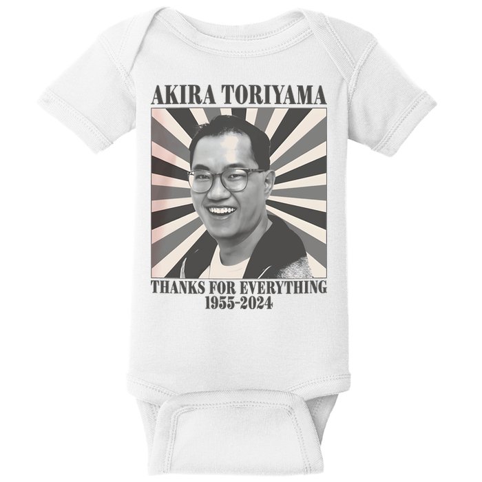 Akira Toriyama 1955 To 2024 Baby Bodysuit
