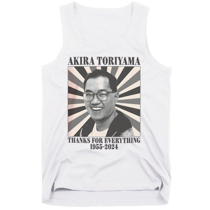 Akira Toriyama 1955 To 2024 Tank Top