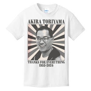 Akira Toriyama 1955 To 2024 Kids T-Shirt