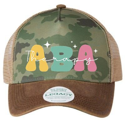 Aba Therapy 2 Sided All Behavior Is A Form Of Communication Legacy Tie Dye Trucker Hat