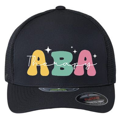 Aba Therapy 2 Sided All Behavior Is A Form Of Communication Flexfit Unipanel Trucker Cap