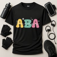 Aba Therapy 2 Sided All Behavior Is A Form Of Communication Performance Shirt