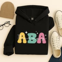 Aba Therapy 2 Sided All Behavior Is A Form Of Communication Hoodie