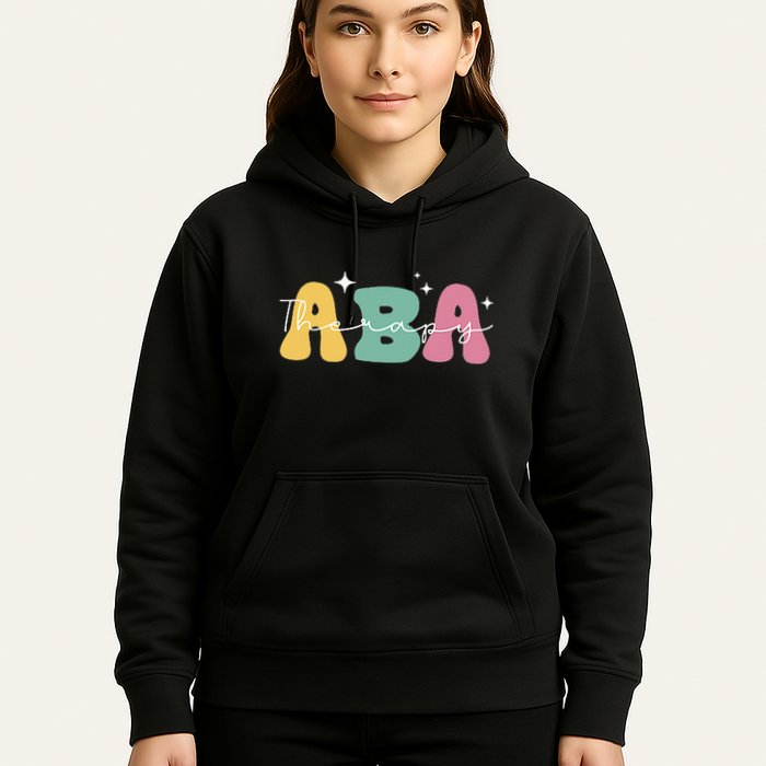 Aba Therapy 2 Sided All Behavior Is A Form Of Communication Hoodie