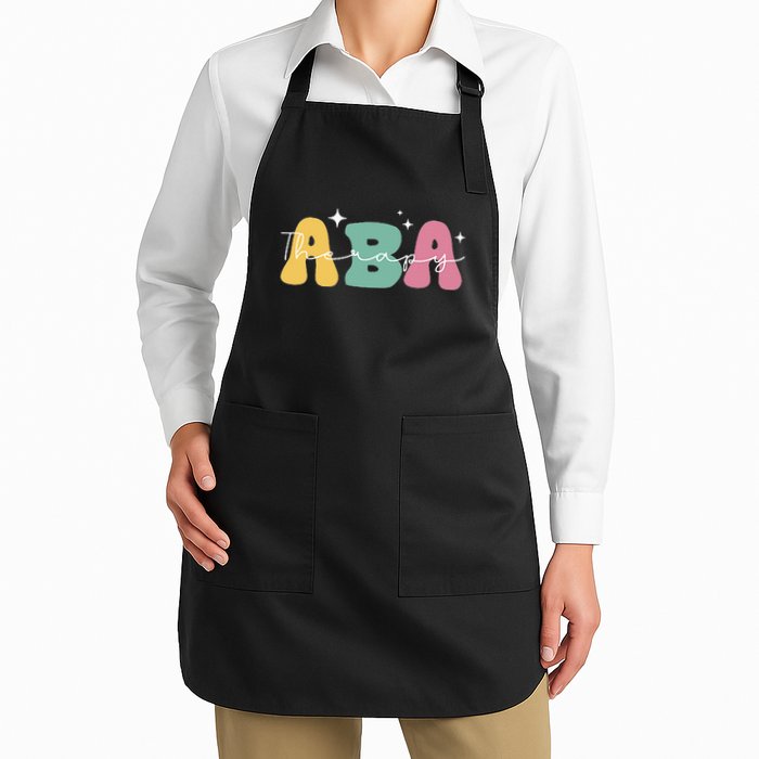 Aba Therapy 2 Sided All Behavior Is A Form Of Communication Apron