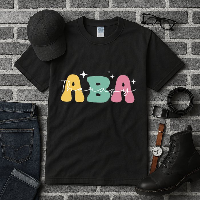 Aba Therapy 2 Sided All Behavior Is A Form Of Communication Tall T-Shirt
