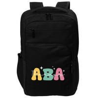 Aba Therapy 2 Sided All Behavior Is A Form Of Communication Impact Tech Backpack