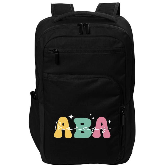 Aba Therapy 2 Sided All Behavior Is A Form Of Communication Impact Tech Backpack