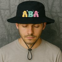 Aba Therapy 2 Sided All Behavior Is A Form Of Communication Bucket Hat
