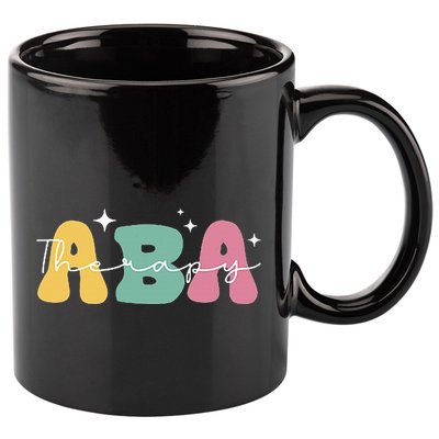 Aba Therapy 2 Sided All Behavior Is A Form Of Communication 11oz C Handle Ceramic Mug
