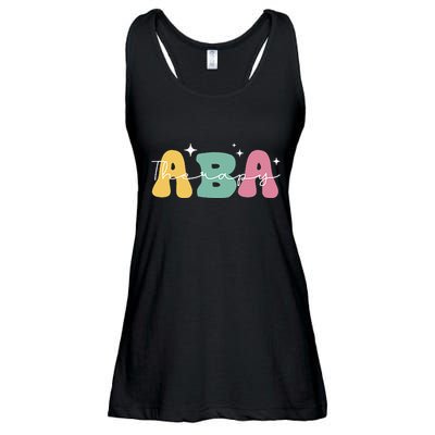 Aba Therapy 2 Sided All Behavior Is A Form Of Communication Ladies Essential Flowy Tank