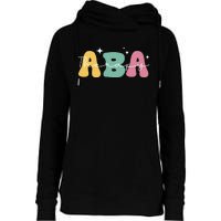 Aba Therapy 2 Sided All Behavior Is A Form Of Communication Womens Funnel Neck Pullover Hood