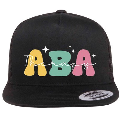 Aba Therapy 2 Sided All Behavior Is A Form Of Communication Flatbill Hat
