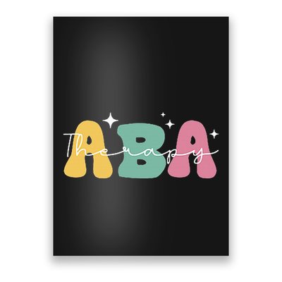 Aba Therapy 2 Sided All Behavior Is A Form Of Communication Poster