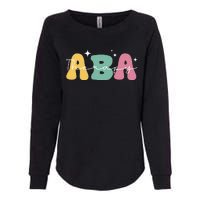 Aba Therapy 2 Sided All Behavior Is A Form Of Communication Womens California Wash Sweatshirt