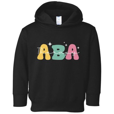Aba Therapy 2 Sided All Behavior Is A Form Of Communication Toddler Hoodie