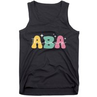 Aba Therapy 2 Sided All Behavior Is A Form Of Communication Tank Top