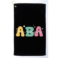 Aba Therapy 2 Sided All Behavior Is A Form Of Communication Golf Towel