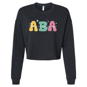 Aba Therapy 2 Sided All Behavior Is A Form Of Communication Cropped Pullover Crew