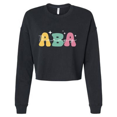 Aba Therapy 2 Sided All Behavior Is A Form Of Communication Cropped Pullover Crew