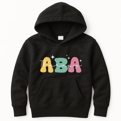 Aba Therapy 2 Sided All Behavior Is A Form Of Communication Kids Hoodie