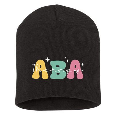 Aba Therapy 2 Sided All Behavior Is A Form Of Communication Short Acrylic Beanie