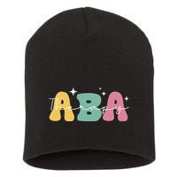 Aba Therapy 2 Sided All Behavior Is A Form Of Communication Short Acrylic Beanie