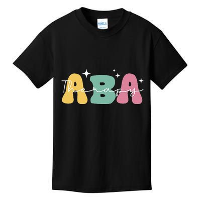 Aba Therapy 2 Sided All Behavior Is A Form Of Communication Kids T-Shirt