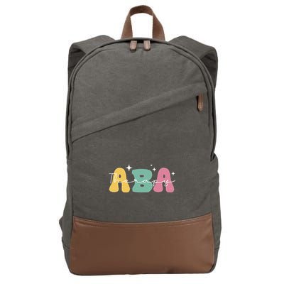Aba Therapy 2 Sided All Behavior Is A Form Of Communication Cotton Canvas Backpack