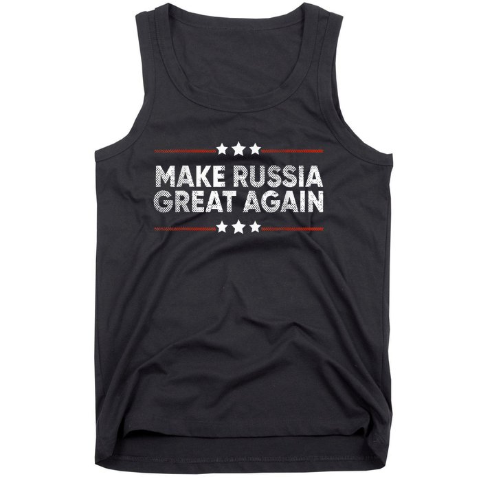 Anti Trump 2024 Traitor Trump Make Russia Great Again Tank Top