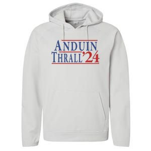 Anduin Thrall 24 Performance Fleece Hoodie