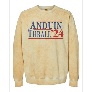 Anduin Thrall 24 Colorblast Crewneck Sweatshirt