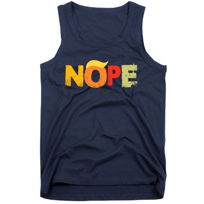 Anti Trump 2024 Nope Not Again Funny Trump Tank Top