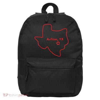 Autism Texas 2024 16 in Basic Backpack