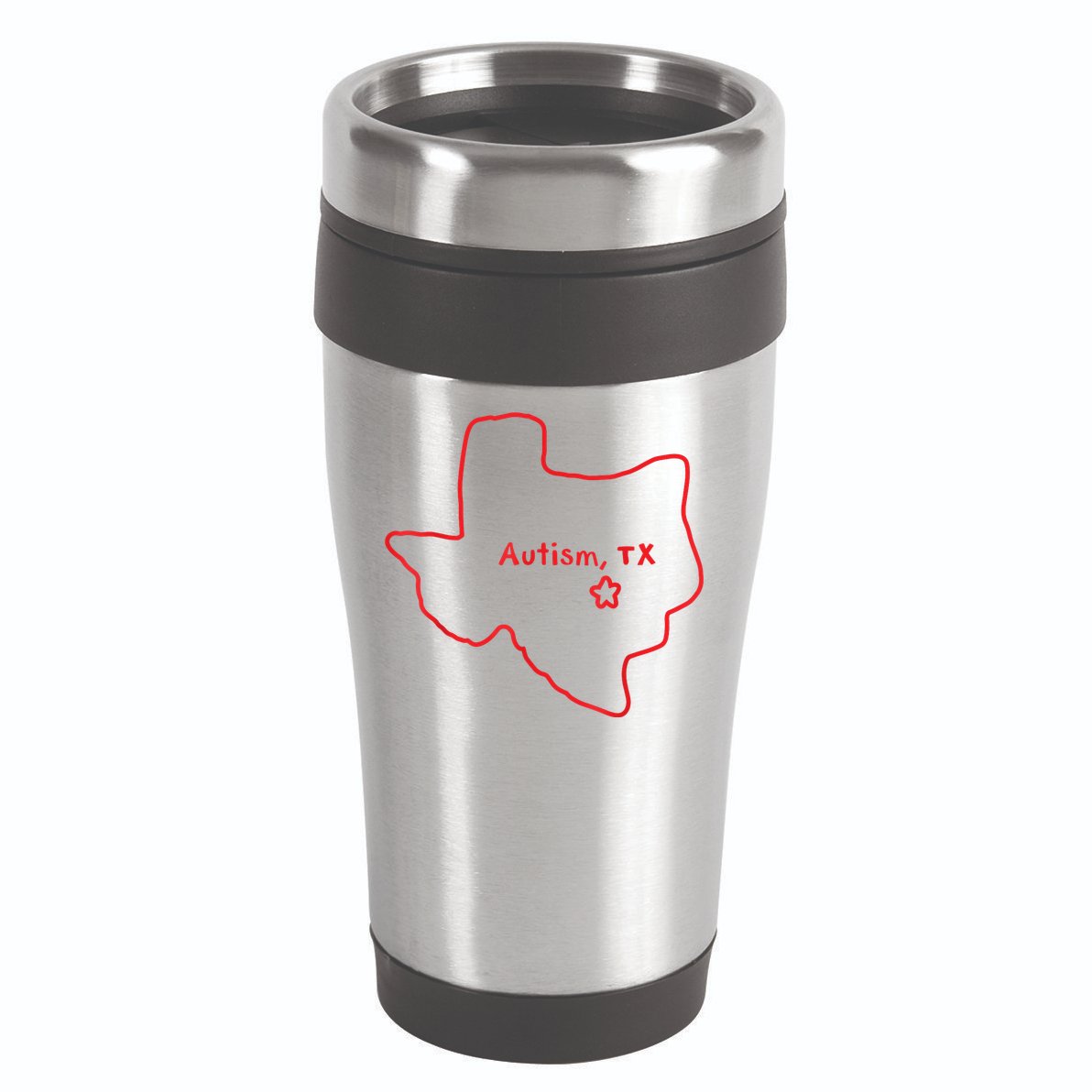Autism Texas 2024 16oz Travel Tumbler