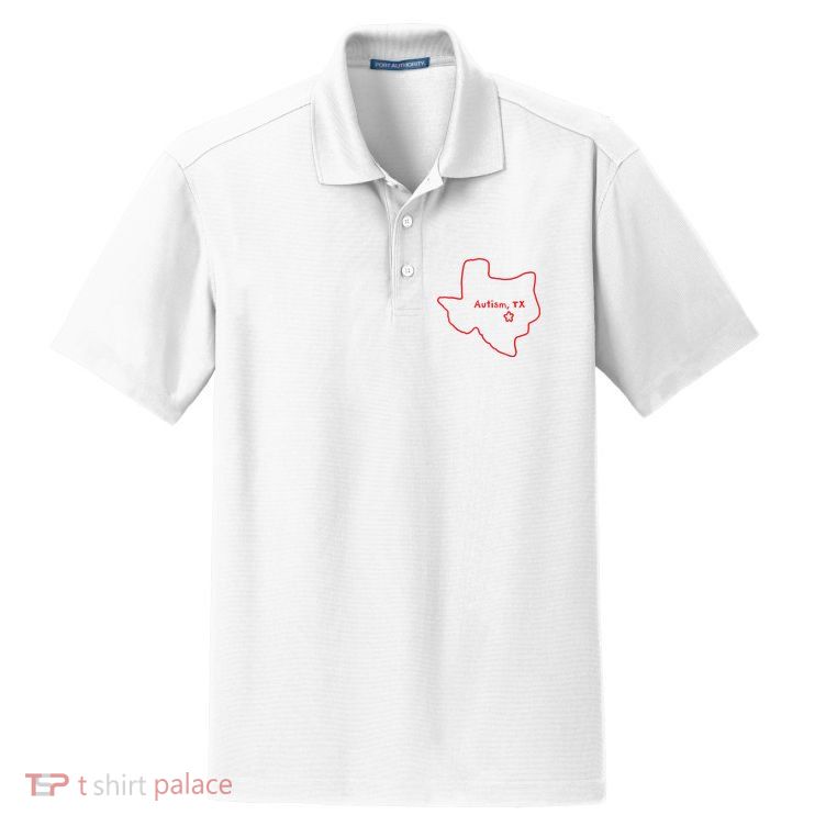 Autism Texas 2024 Dry Zone Grid Polo