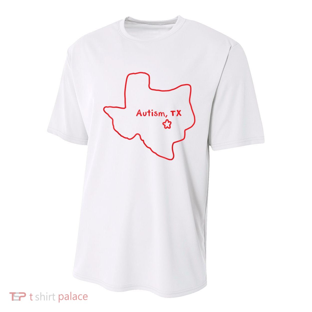 Autism Texas 2024 Youth Performance Sprint T-Shirt