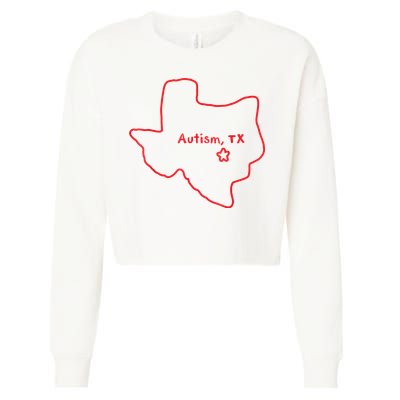 Autism Texas 2024 Cropped Pullover Crew