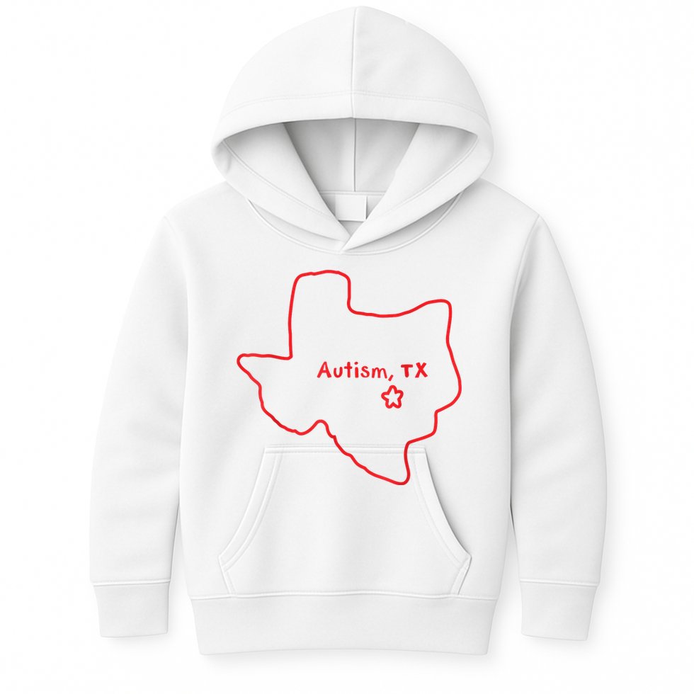 Autism Texas 2024 Kids Hoodie