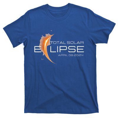 American Totally 2024 Total Solar Eclipse April 08 2024 T-Shirt